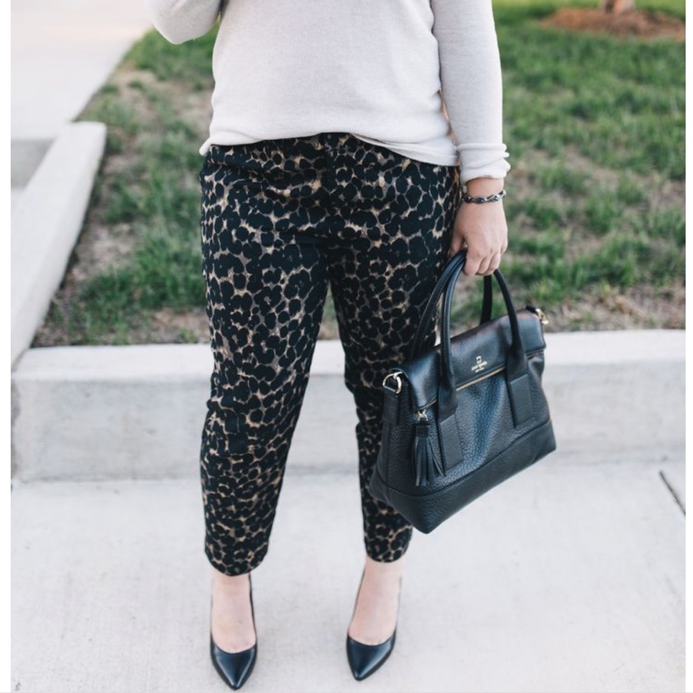 Old Navy Harper Leopard Print mid-rise NWT